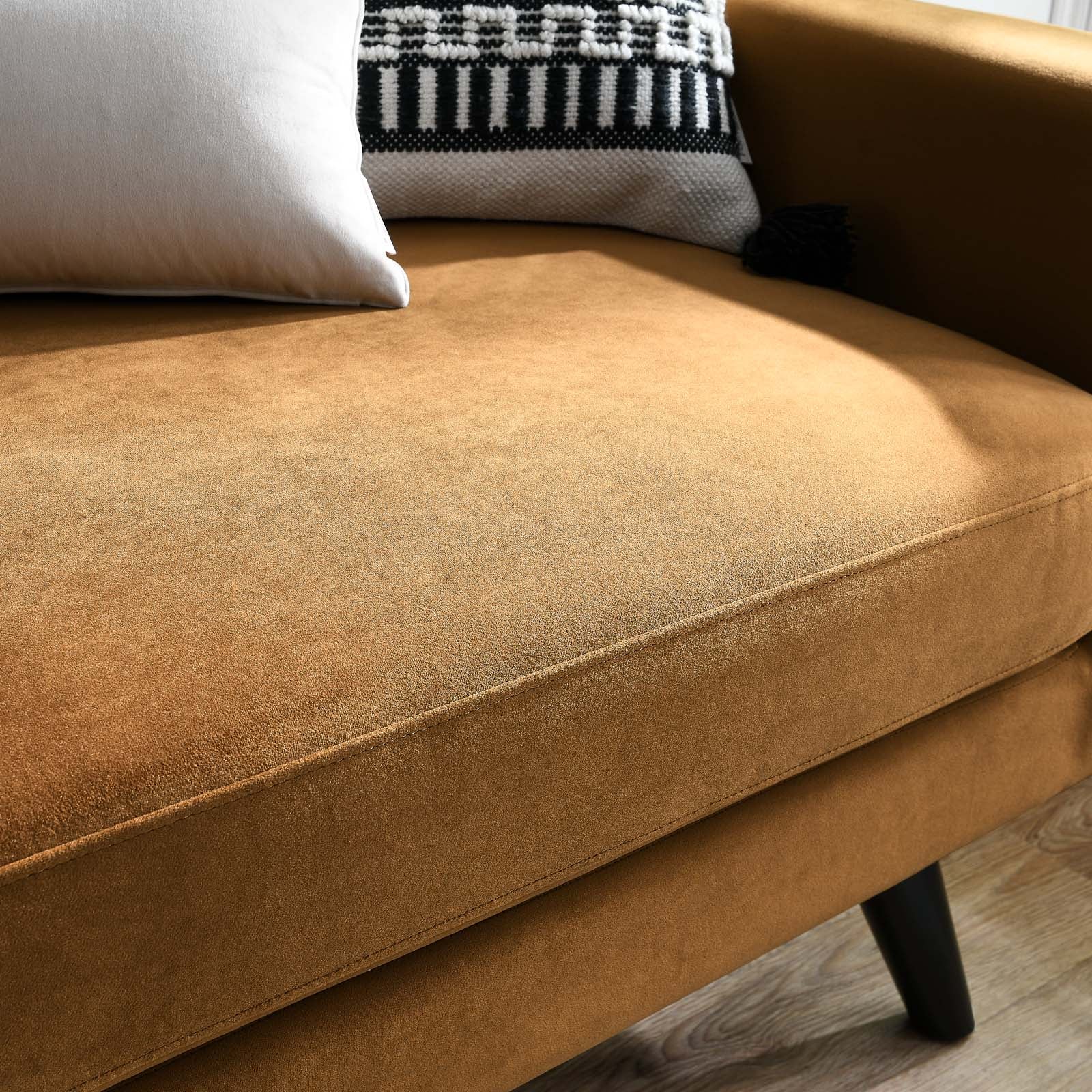 Engage Performance Velvet Loveseat By HouseBean