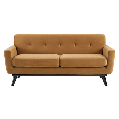 Engage Performance Velvet Loveseat By HouseBean