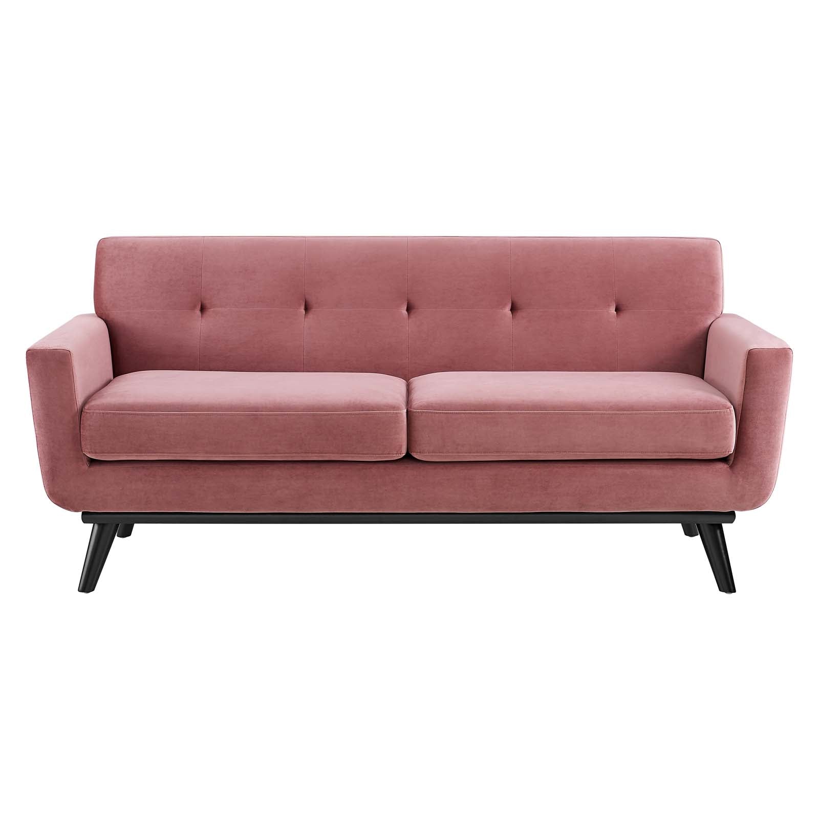 Engage Performance Velvet Loveseat By HouseBean