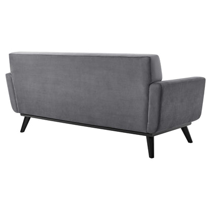 Engage Performance Velvet Loveseat By HouseBean