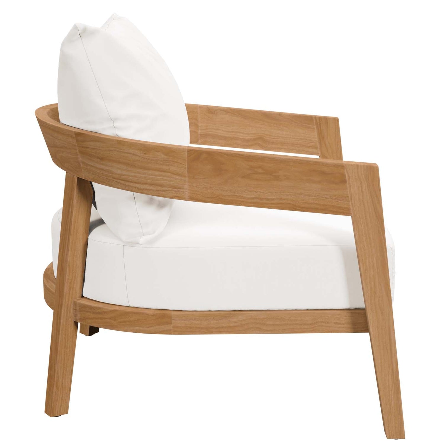 Brisbane Teak Wood Outdoor Patio Armchair By HouseBean