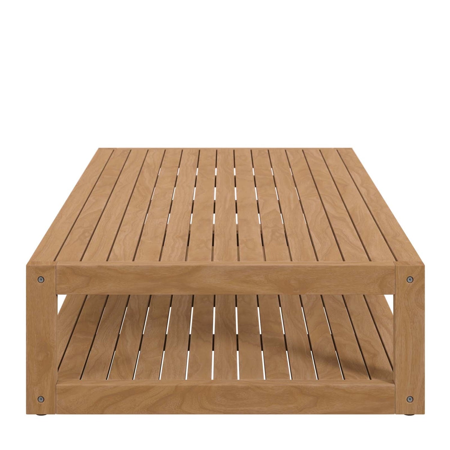 Carlsbad Teak Wood Outdoor Patio Coffee Table By HouseBean