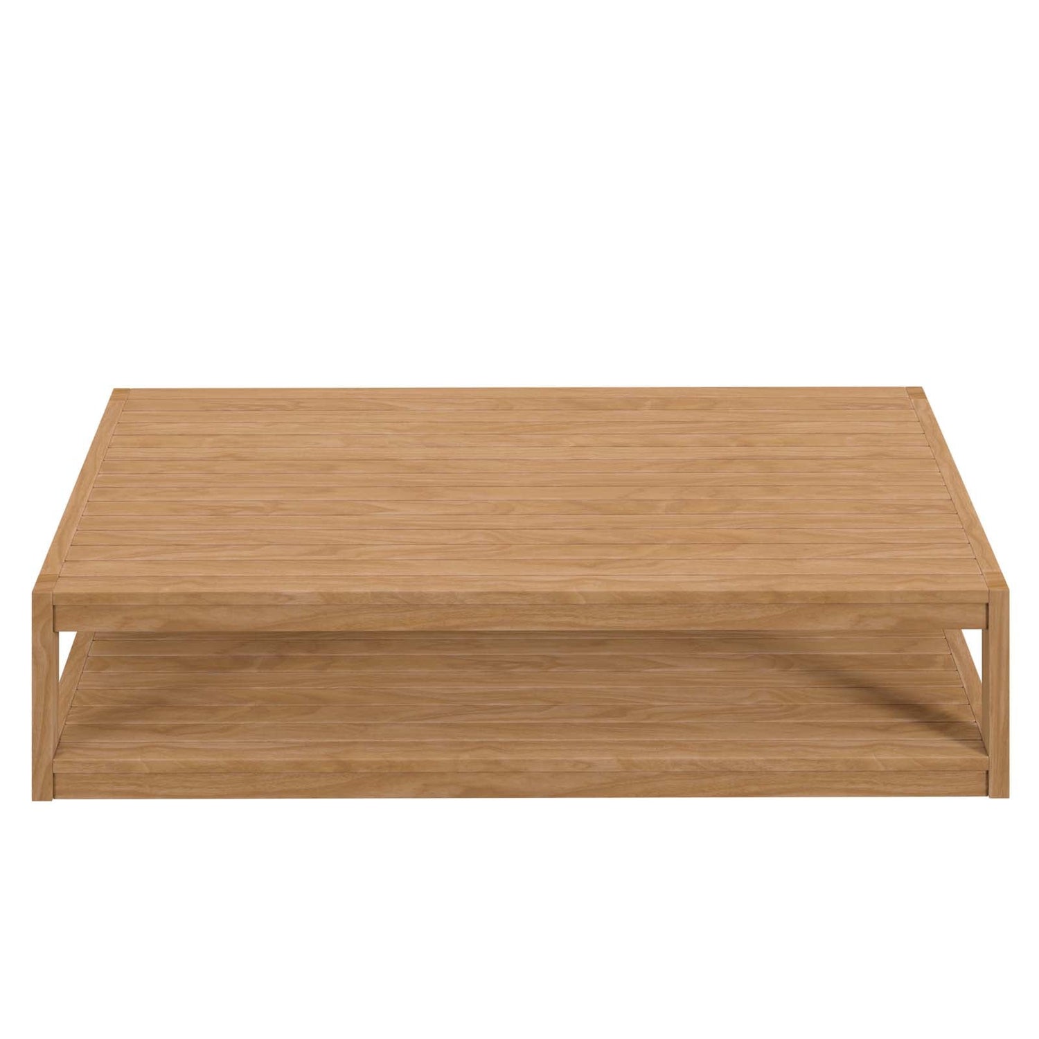 Carlsbad Teak Wood Outdoor Patio Coffee Table By HouseBean