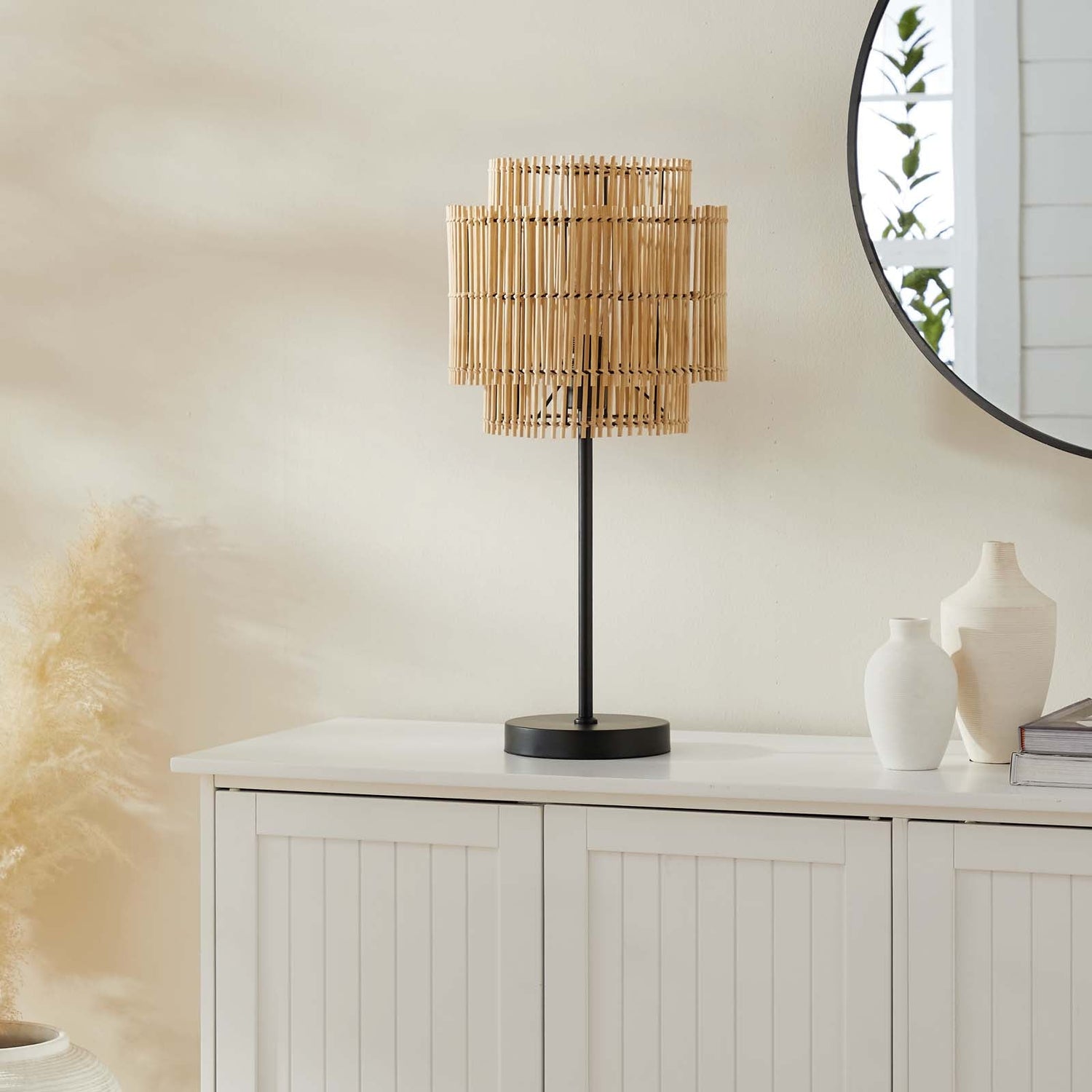 Nourish Bamboo Table Lamp By HouseBean