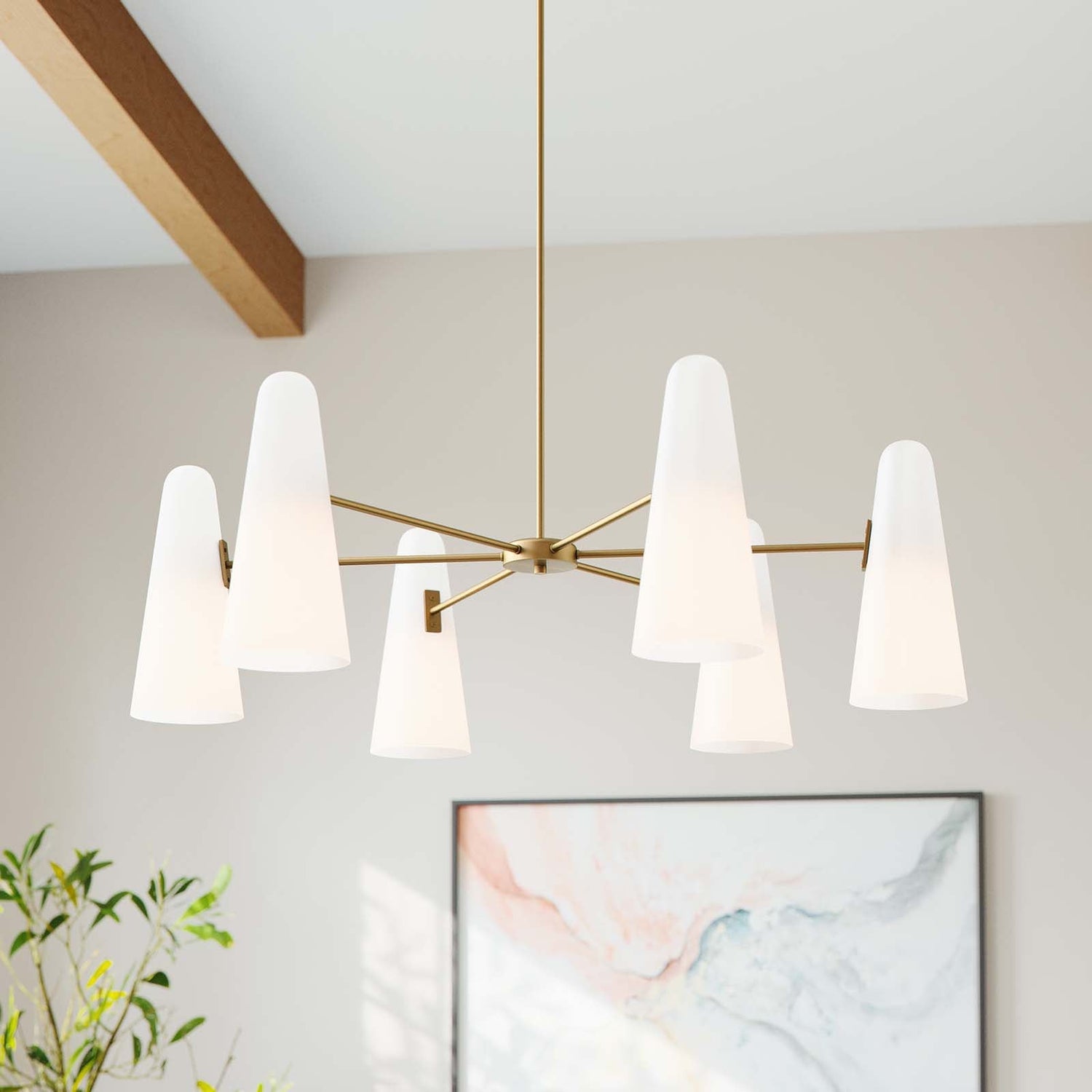 Beacon 6-Light Chandelier By HouseBean