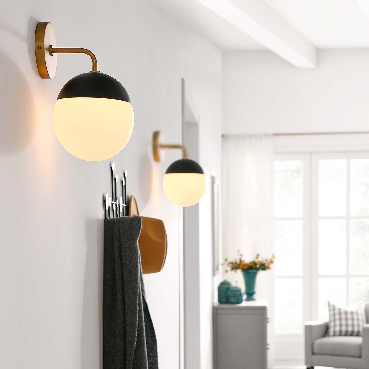 Stellar 1-Light Wall Sconce by Modway