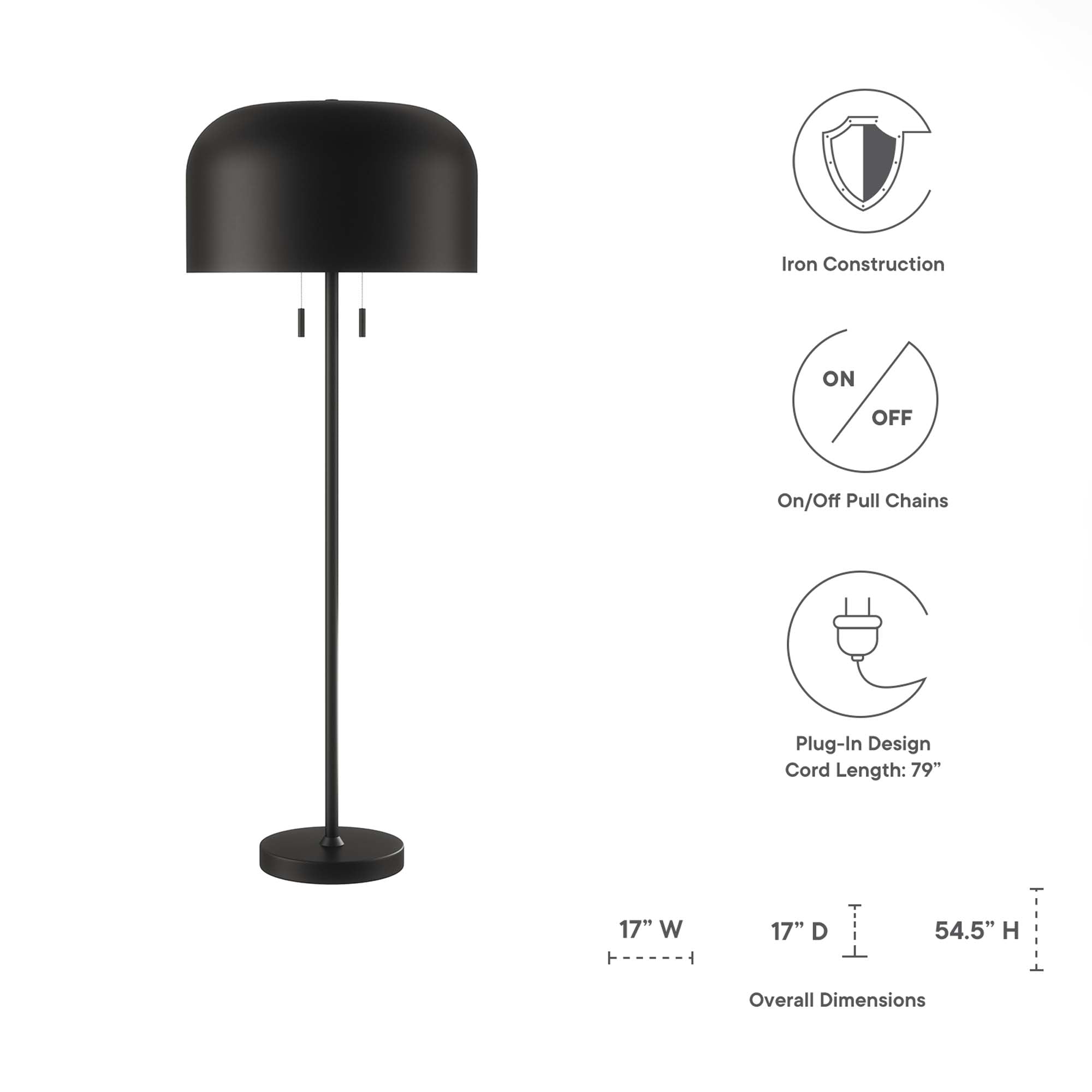 Avenue Floor Lamp by Modway