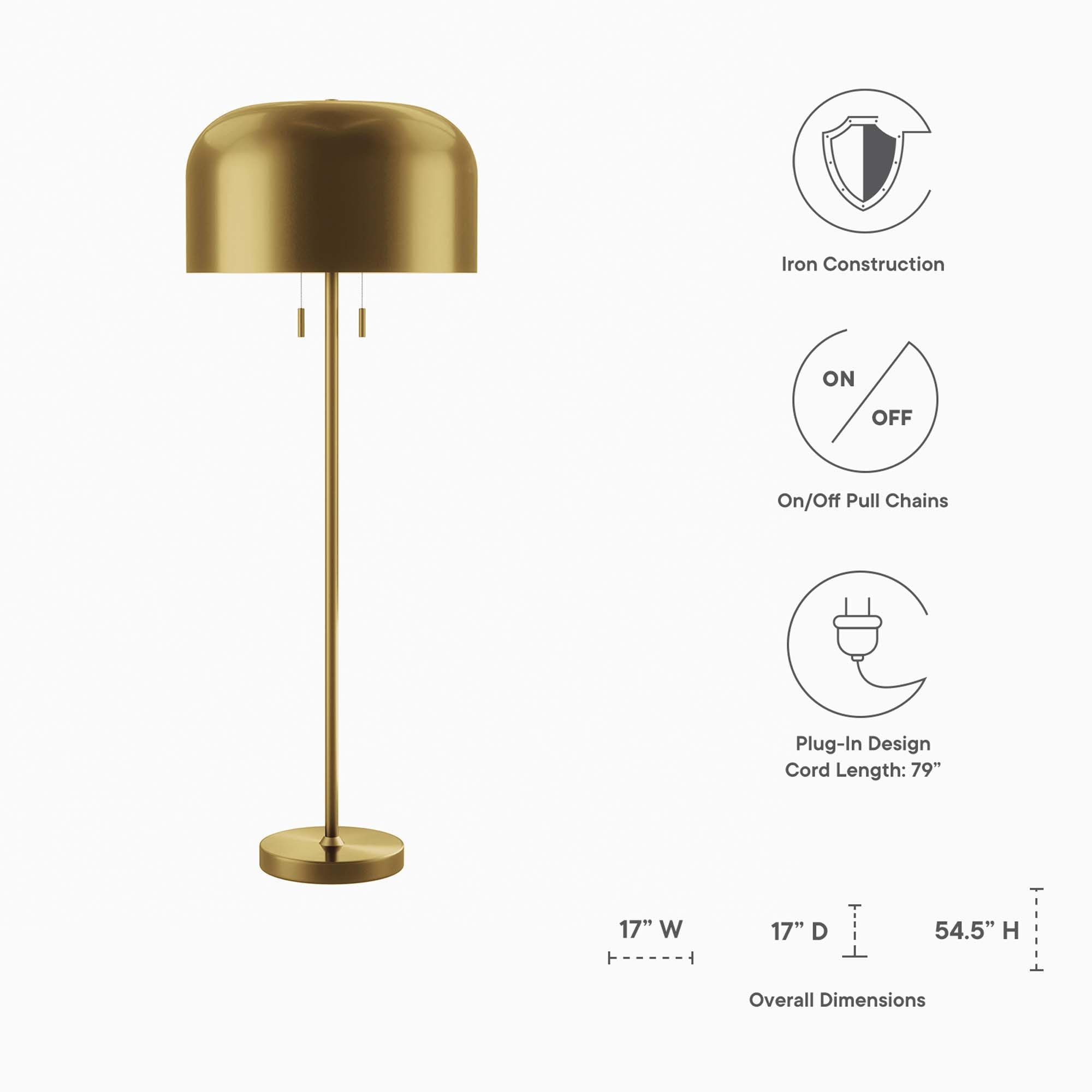 Avenue Floor Lamp by Modway