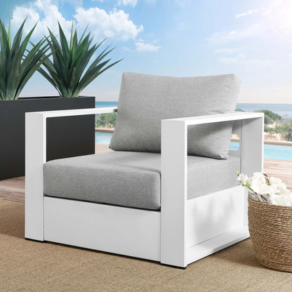 Tahoe Outdoor Patio Powder-Coated Aluminum Armchair by Modway