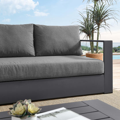 Tahoe Outdoor Patio Powder-Coated Aluminum Sofa by Modway