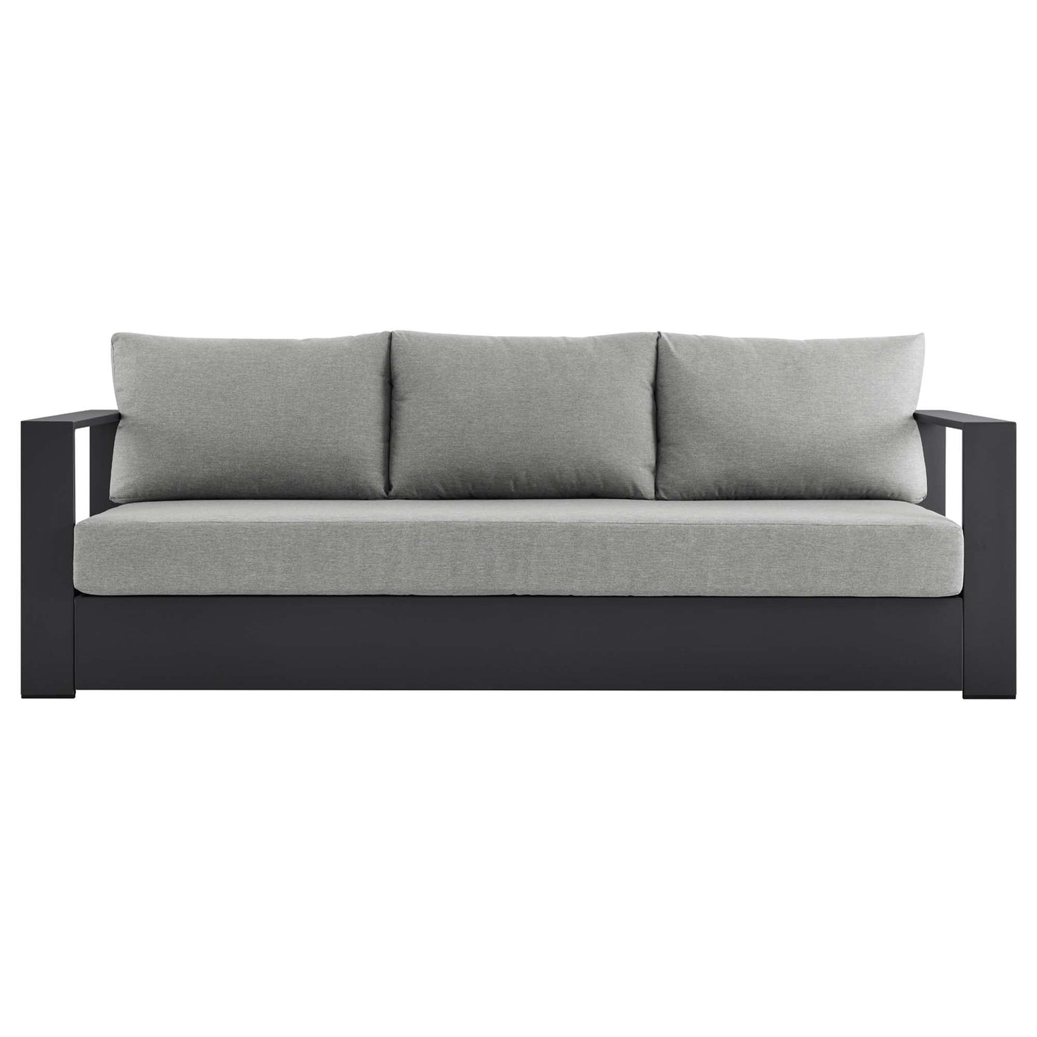 Tahoe Outdoor Patio Powder-Coated Aluminum Sofa by Modway