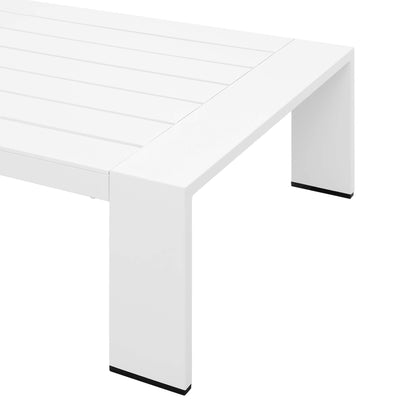 Tahoe Outdoor Patio Powder-Coated Aluminum Coffee Table by Modway