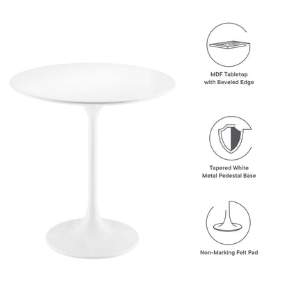 Lippa 20&quot; Round Side Table By HouseBean