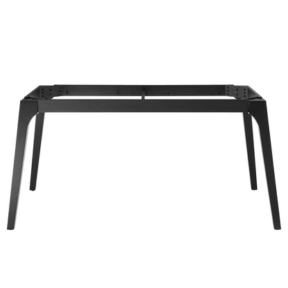 Juxtapose 63&quot; Rectangular Performance Artificial Marble Dining Table By HouseBean