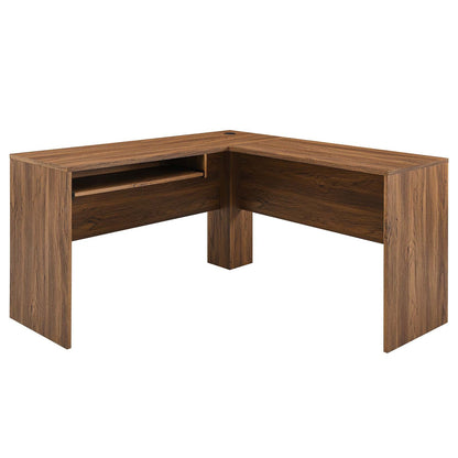 Venture L-Shaped Wood Office Desk By HouseBean