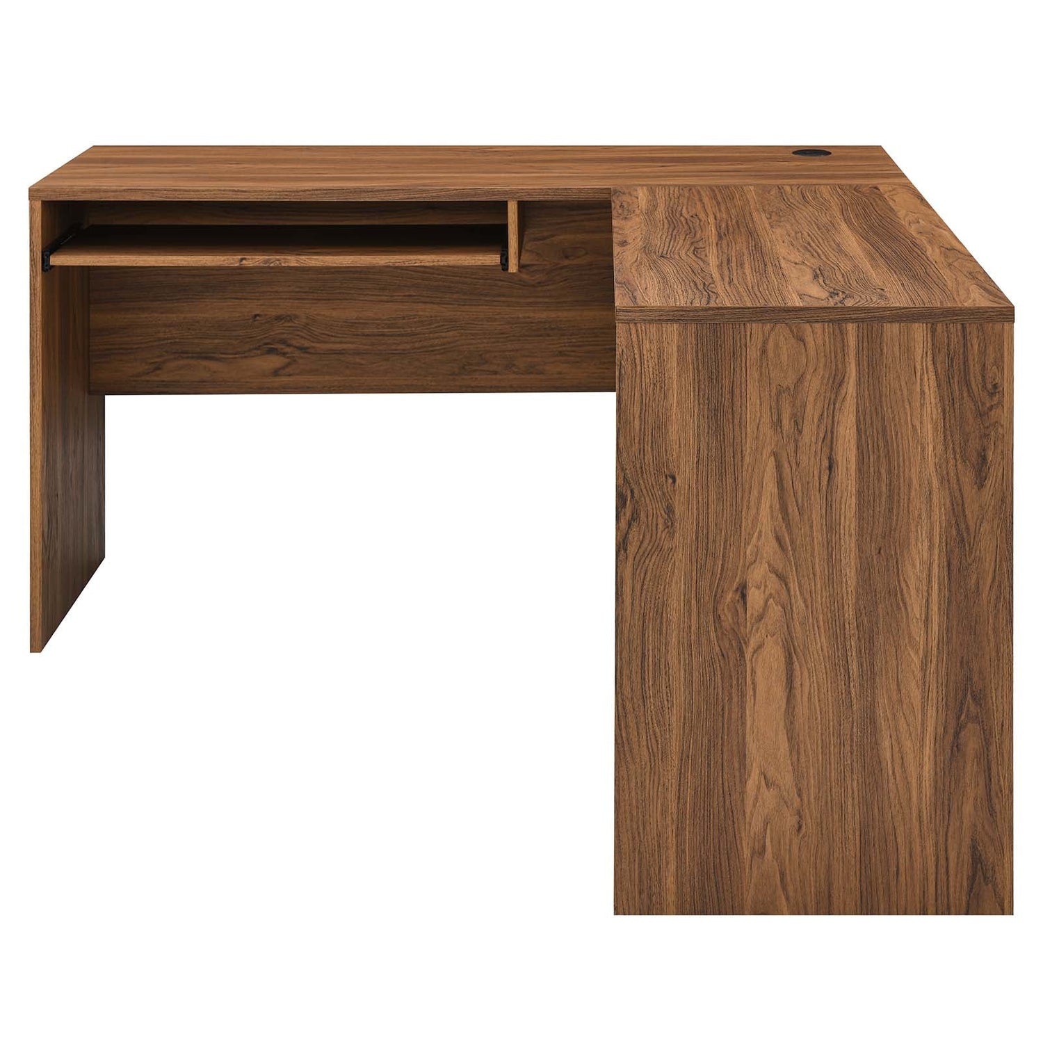 Venture L-Shaped Wood Office Desk By HouseBean