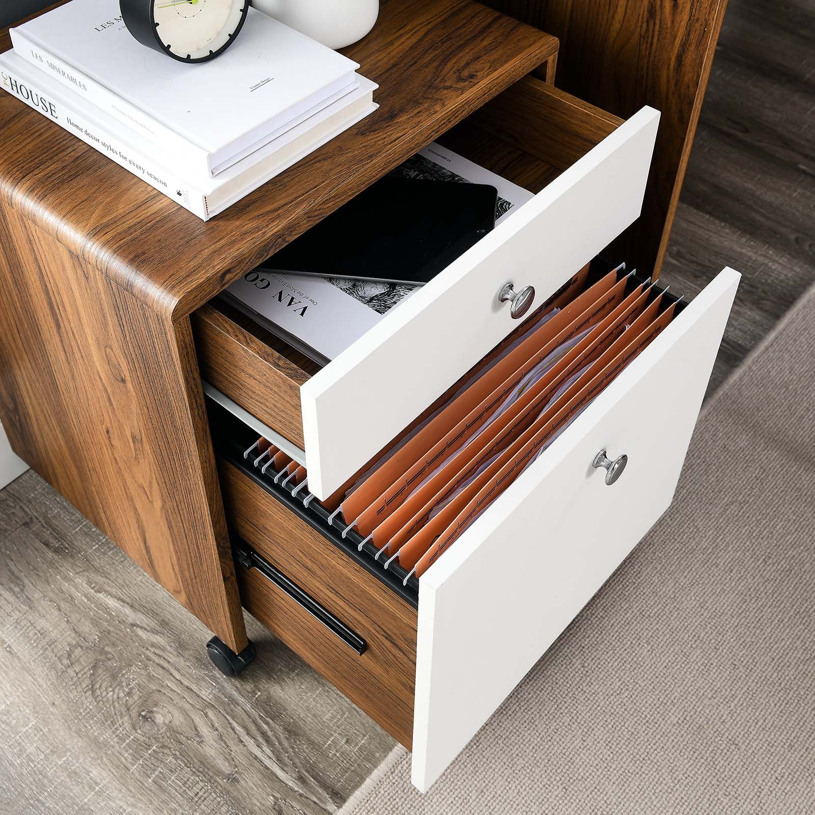 Transmit Wood File Cabinet By HouseBean