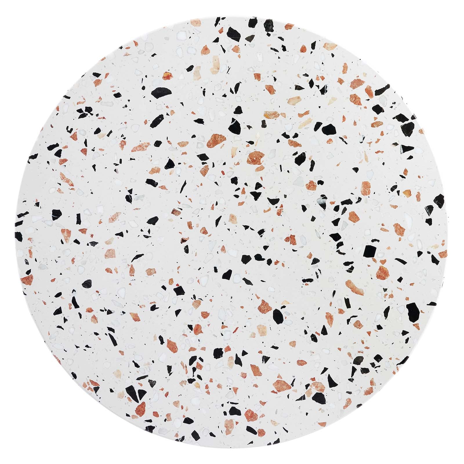 Lippa 28&quot; Round Terrazzo Bar Table By HouseBean