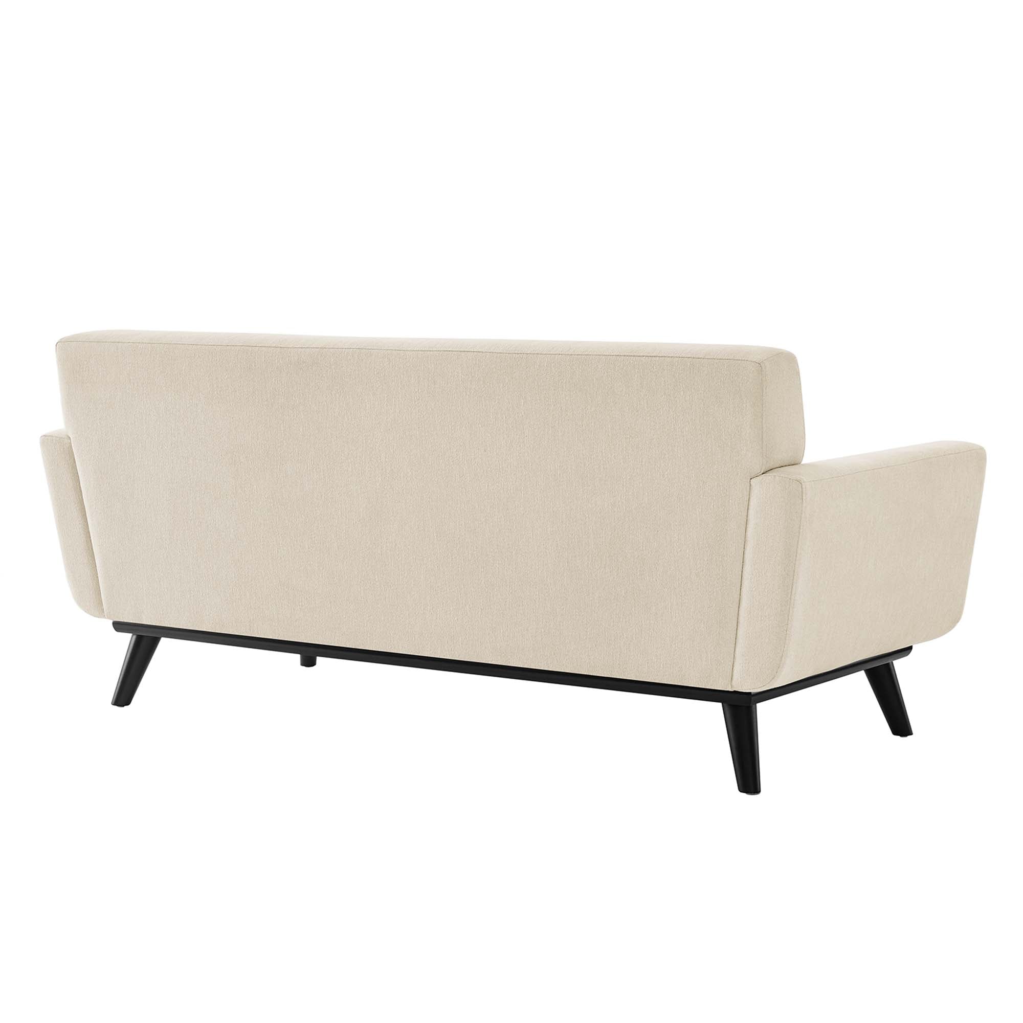 Engage Herringbone Fabric Loveseat by Modway