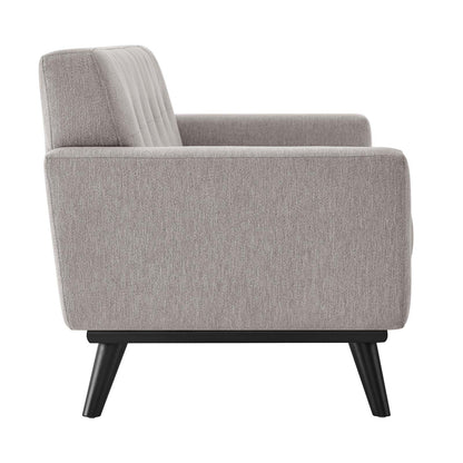 Engage Herringbone Fabric Loveseat By HouseBean