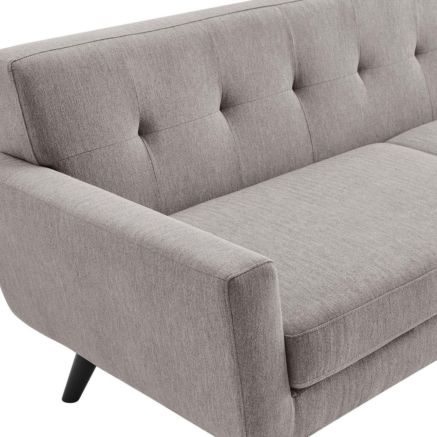 Engage Herringbone Fabric Sofa By HouseBean