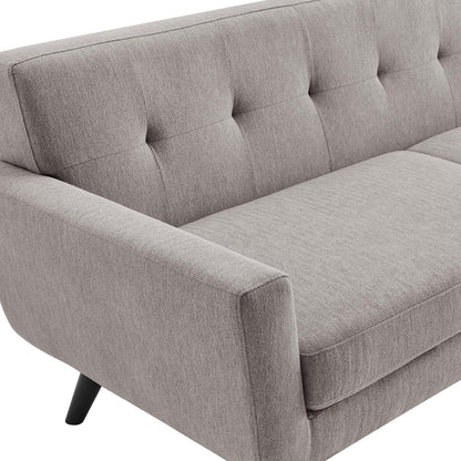 Engage Herringbone Fabric Sofa By HouseBean