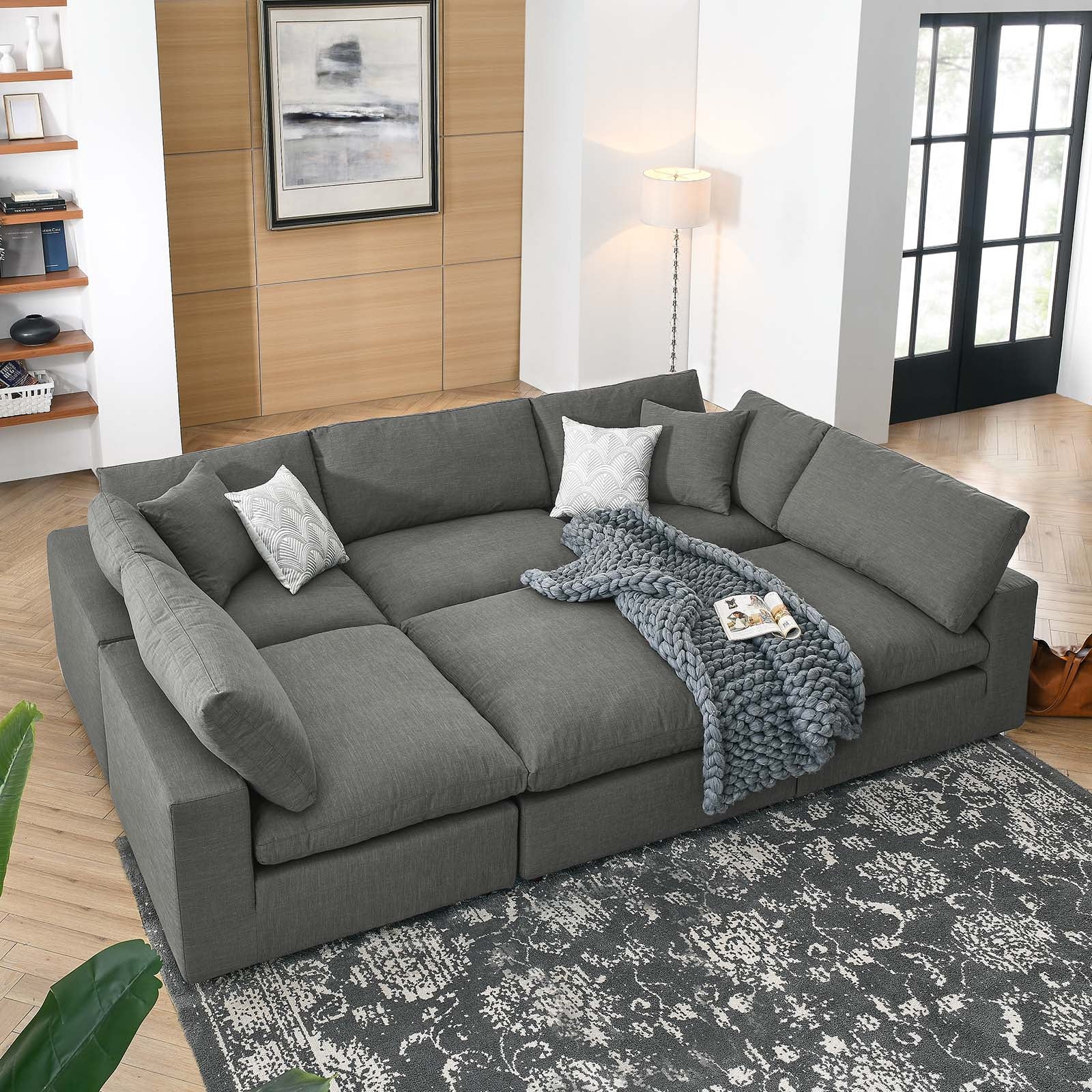 Commix Lounging Sectional By HouseBean