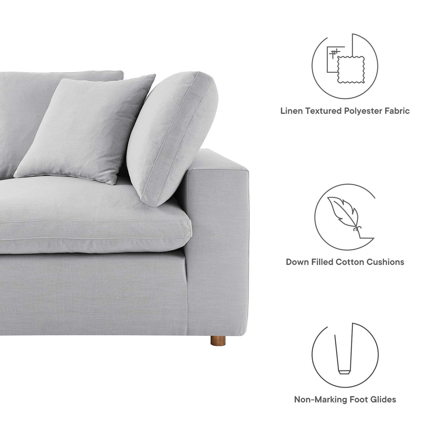 Commix Lounging Sectional By HouseBean