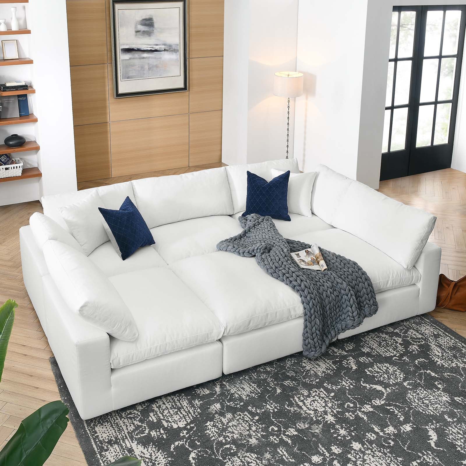 Commix Lounging Sectional By HouseBean