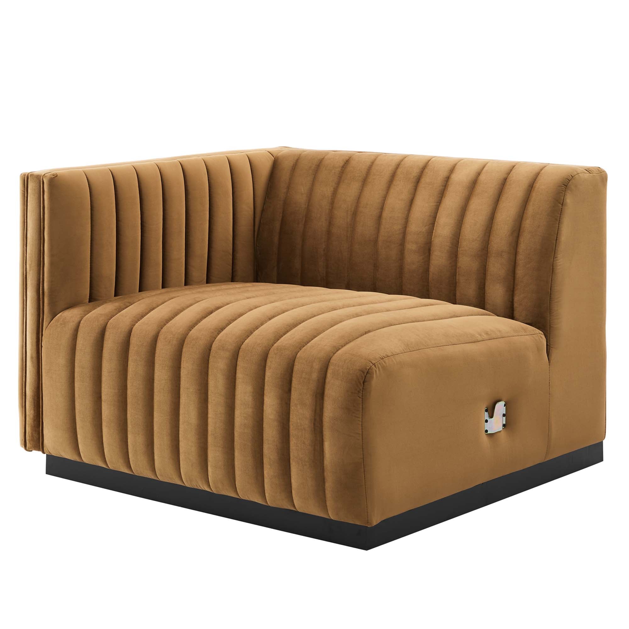 Conjure Channel Tufted Performance Velvet Loveseat by Modway