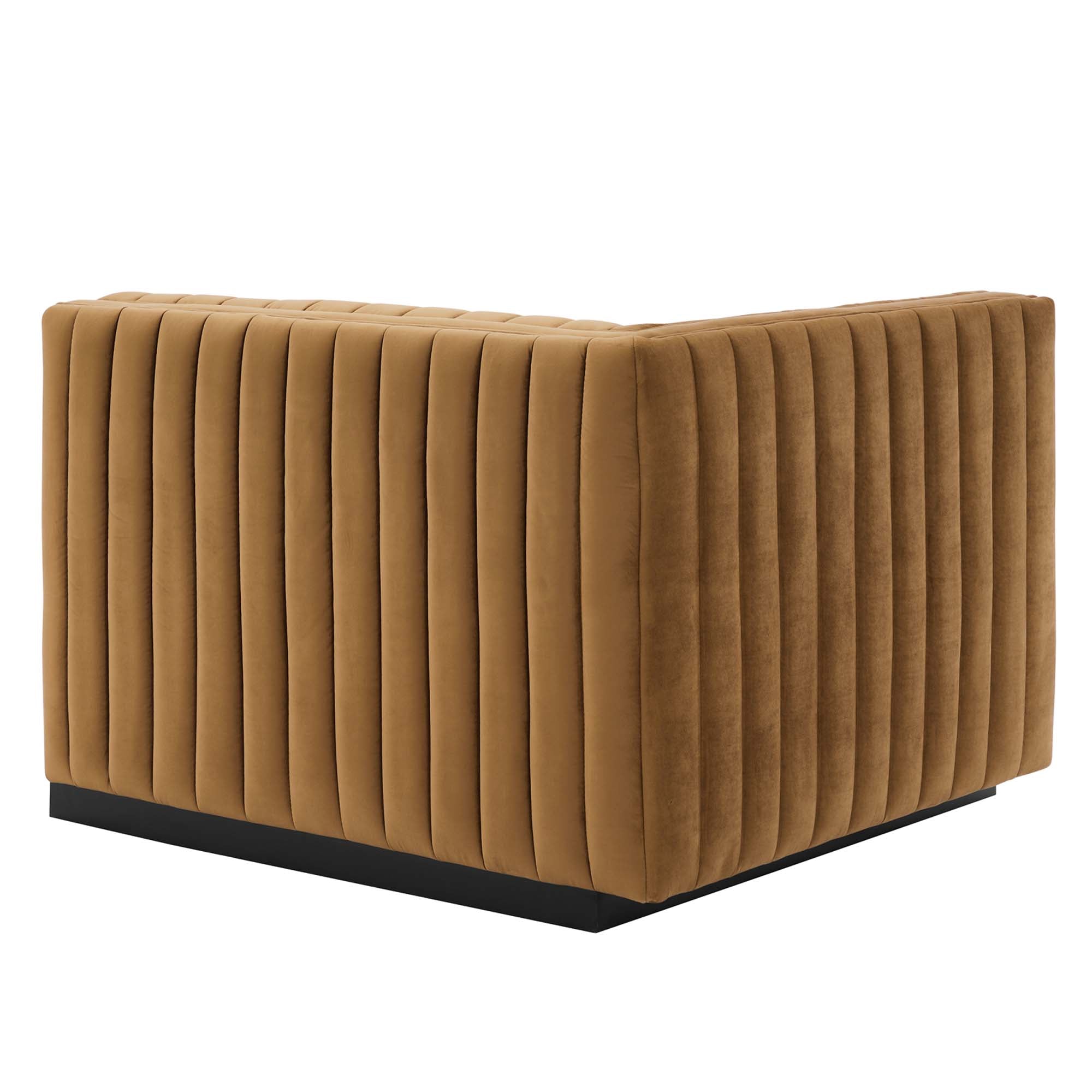 Conjure Channel Tufted Performance Velvet Loveseat by Modway