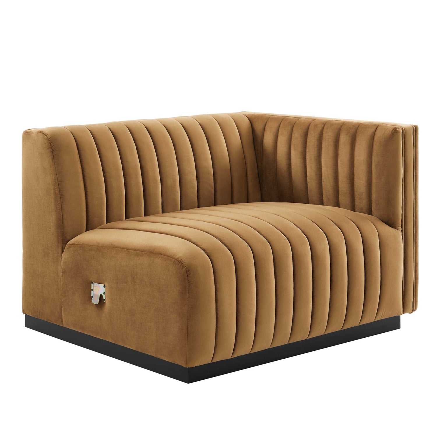 Conjure Channel Tufted Performance Velvet Loveseat by Modway