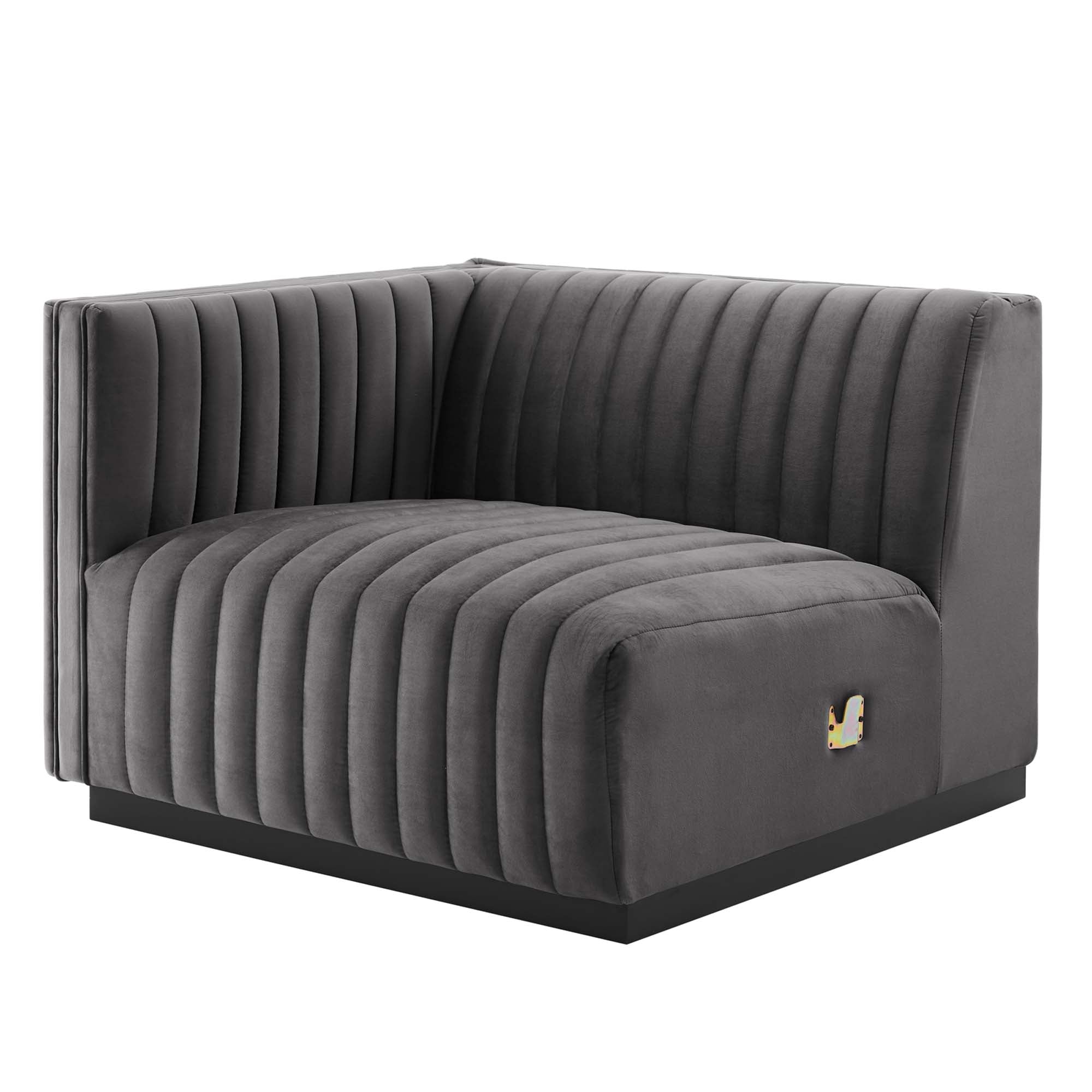 Conjure Channel Tufted Performance Velvet Loveseat by Modway