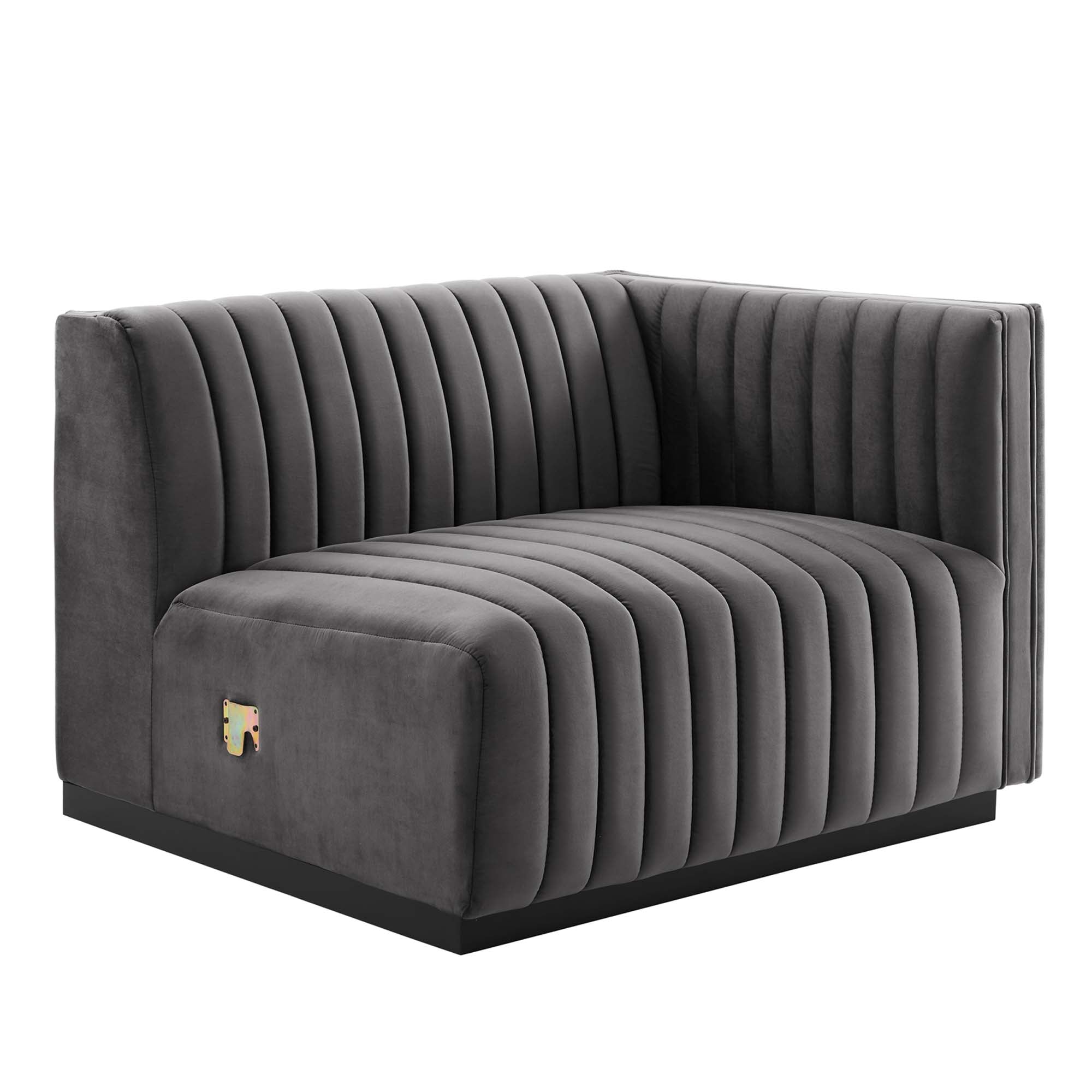 Conjure Channel Tufted Performance Velvet Loveseat by Modway