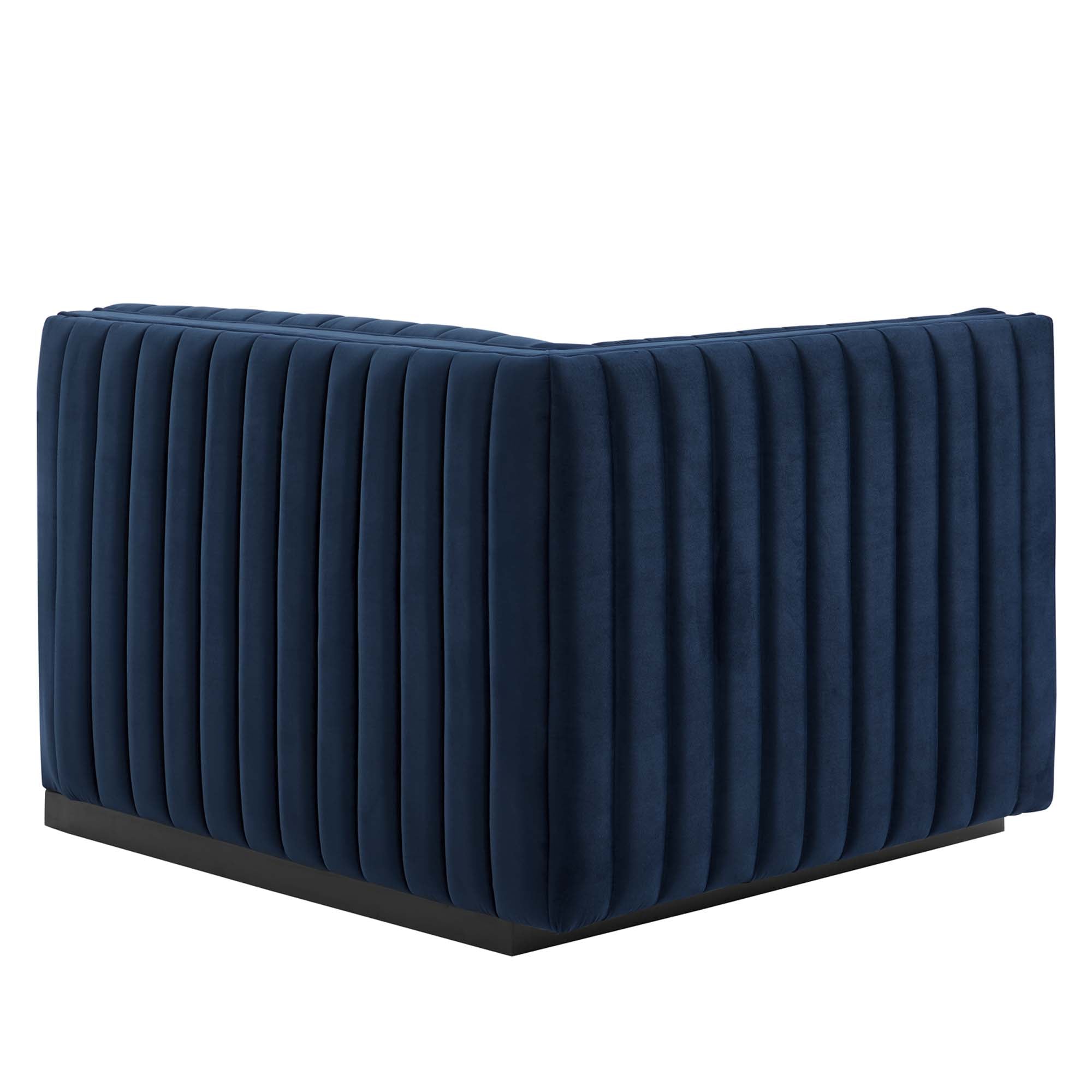 Conjure Channel Tufted Performance Velvet Loveseat by Modway