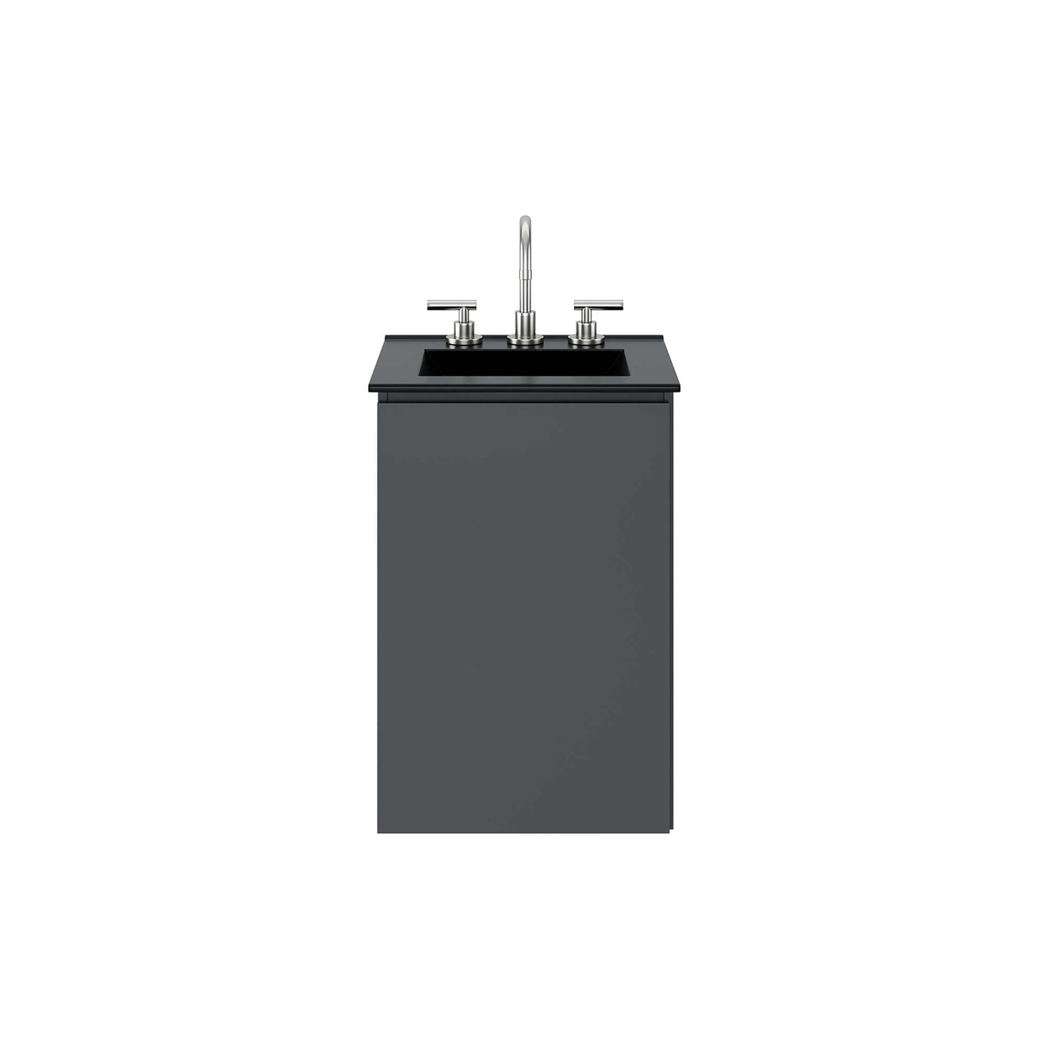 Bryn Wall-Mount Bathroom Vanity Basin Included by Modway