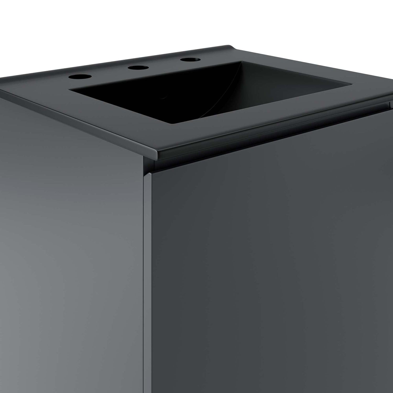 Bryn Wall-Mount Bathroom Vanity Basin Included by Modway