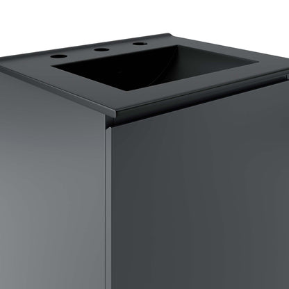 Bryn Wall-Mount Bathroom Vanity Basin Included by Modway