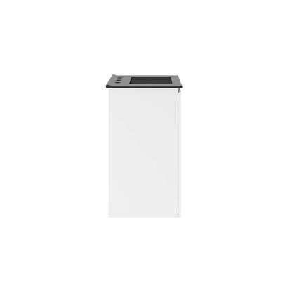 Bryn Wall-Mount Bathroom Vanity Basin Included by Modway
