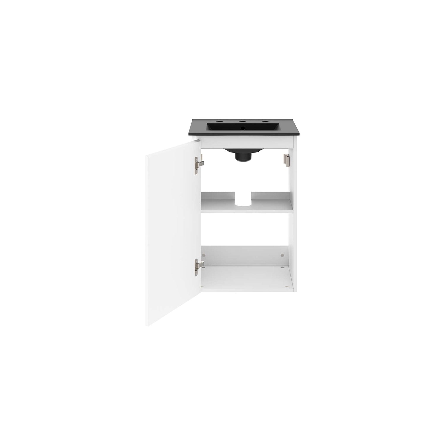Bryn Wall-Mount Bathroom Vanity Basin Included by Modway