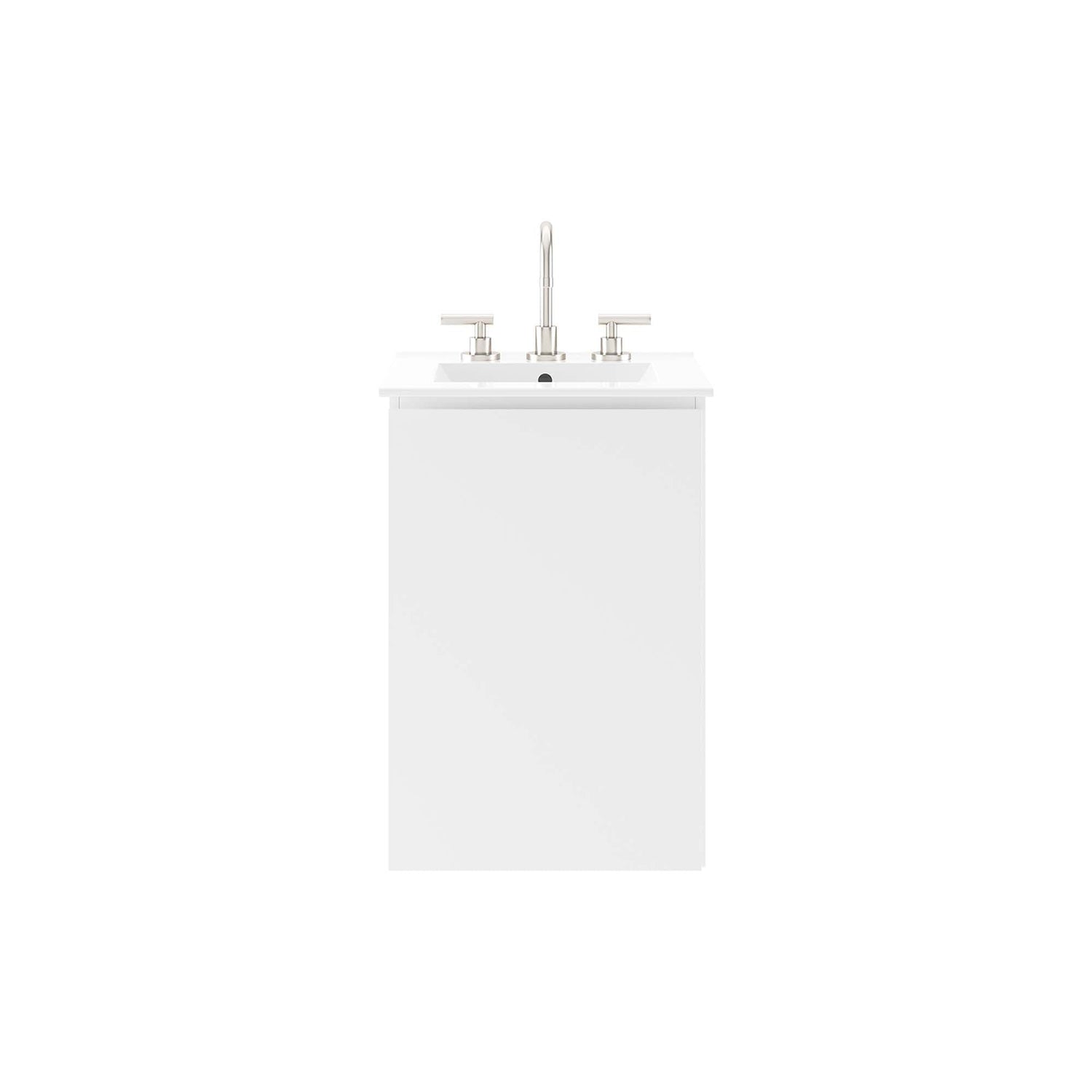 Bryn Wall-Mount Bathroom Vanity Basin Included by Modway