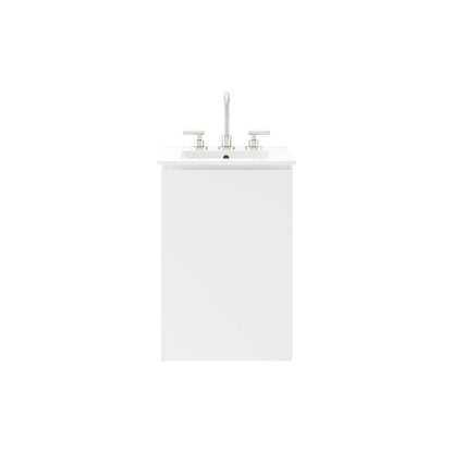 Bryn Wall-Mount Bathroom Vanity Basin Included by Modway