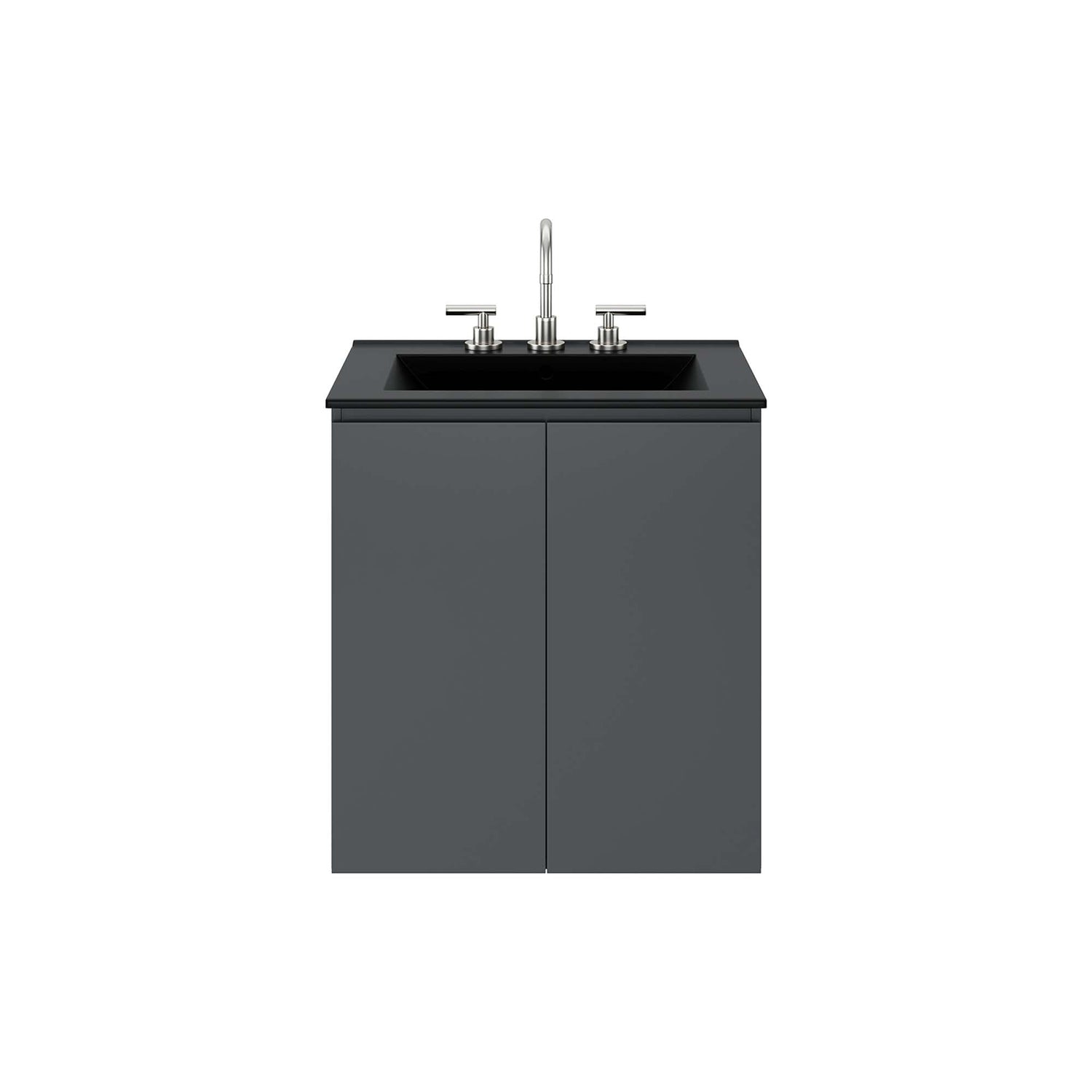 Bryn Wall-Mount Bathroom Vanity Basin Included by Modway