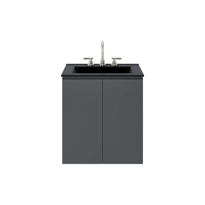 Bryn Wall-Mount Bathroom Vanity Basin Included by Modway