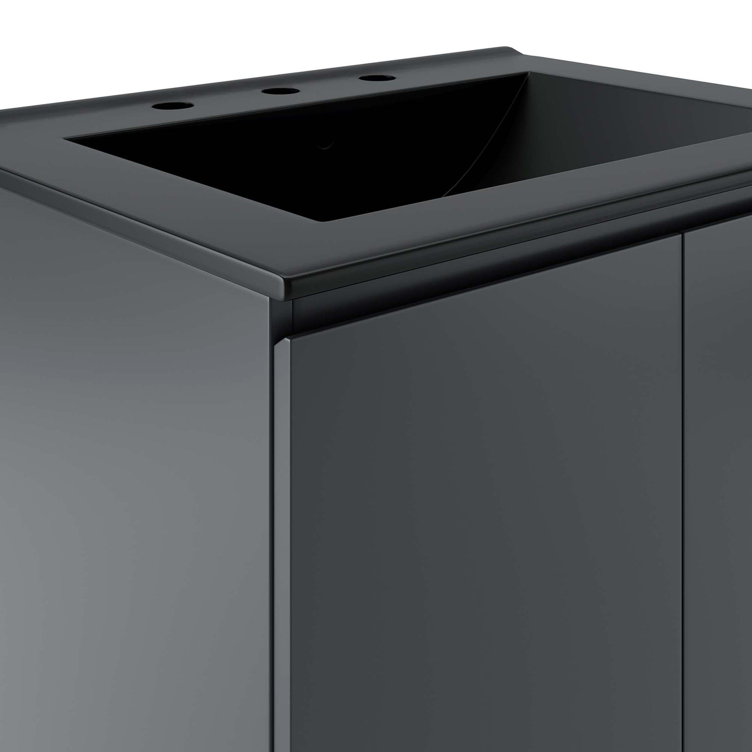 Bryn Wall-Mount Bathroom Vanity Basin Included by Modway
