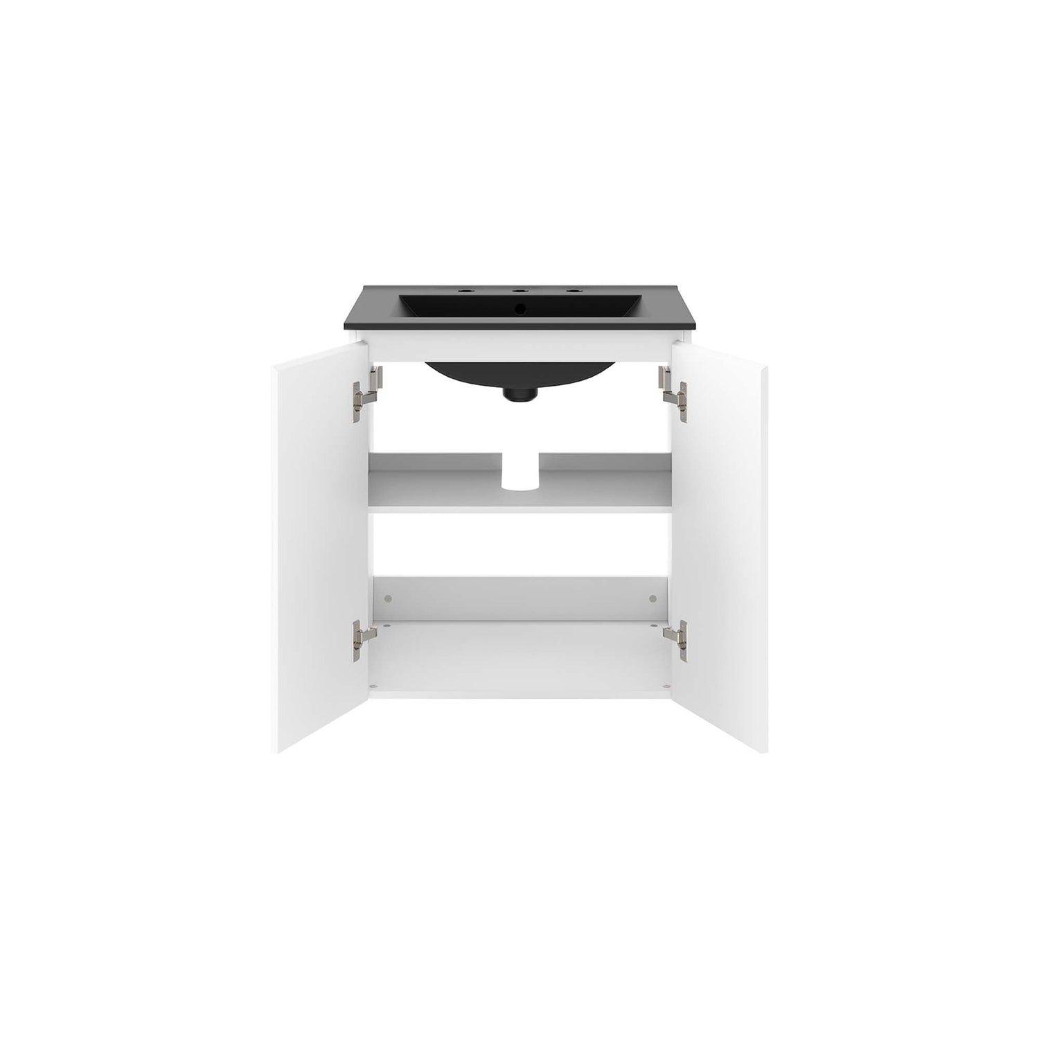 Bryn Wall-Mount Bathroom Vanity Basin Included by Modway