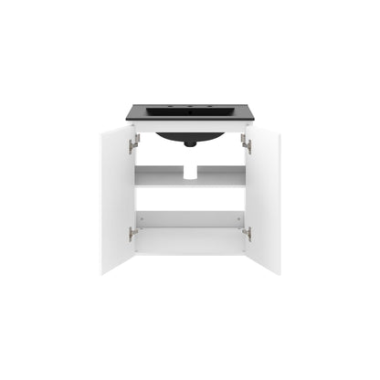 Bryn Wall-Mount Bathroom Vanity Basin Included by Modway