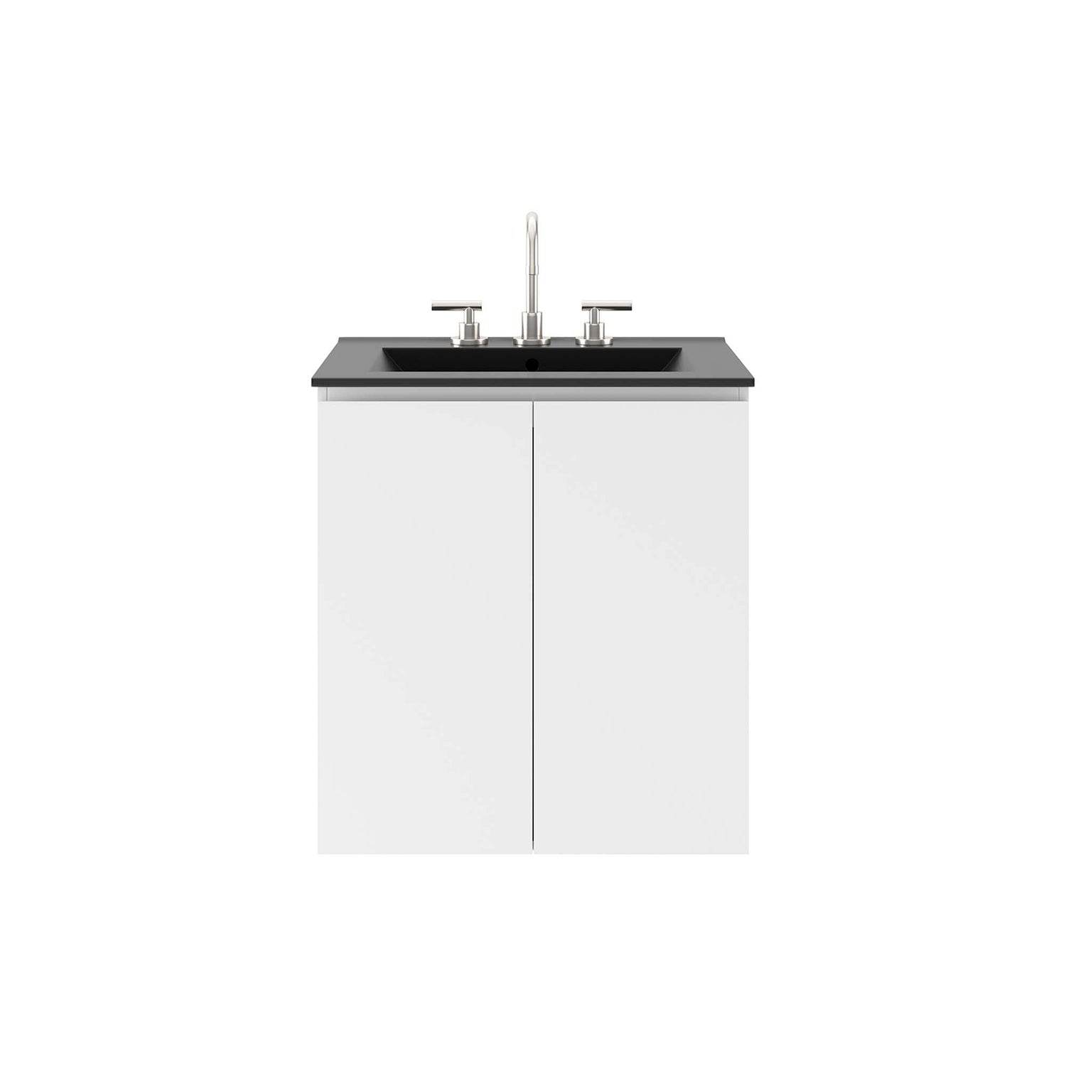 Bryn Wall-Mount Bathroom Vanity Basin Included by Modway