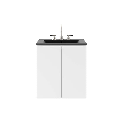 Bryn Wall-Mount Bathroom Vanity Basin Included by Modway