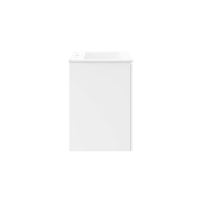 Bryn Wall-Mount Bathroom Vanity Basin Included by Modway